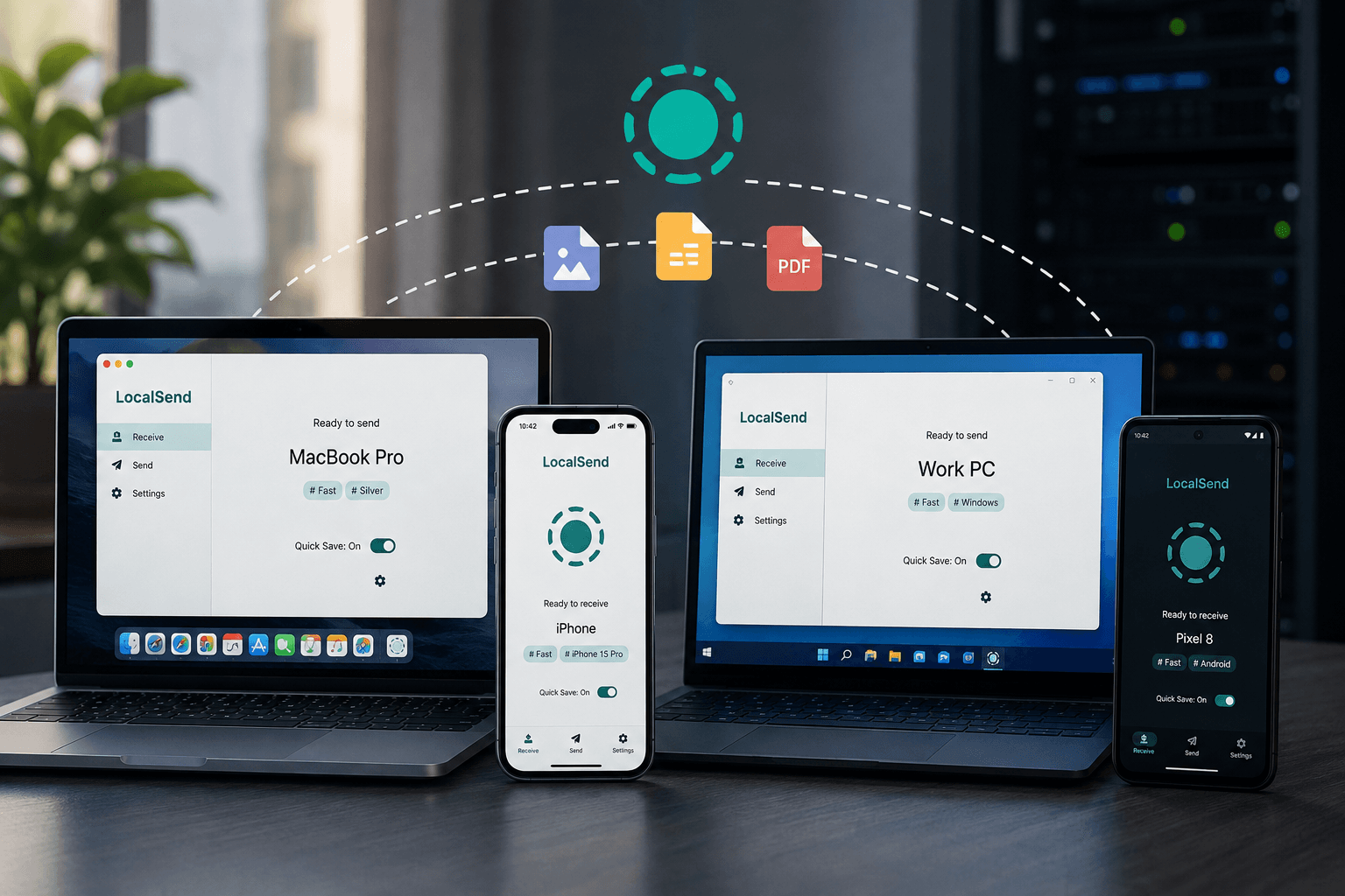LocalSend — AirDrop, который работает между всем