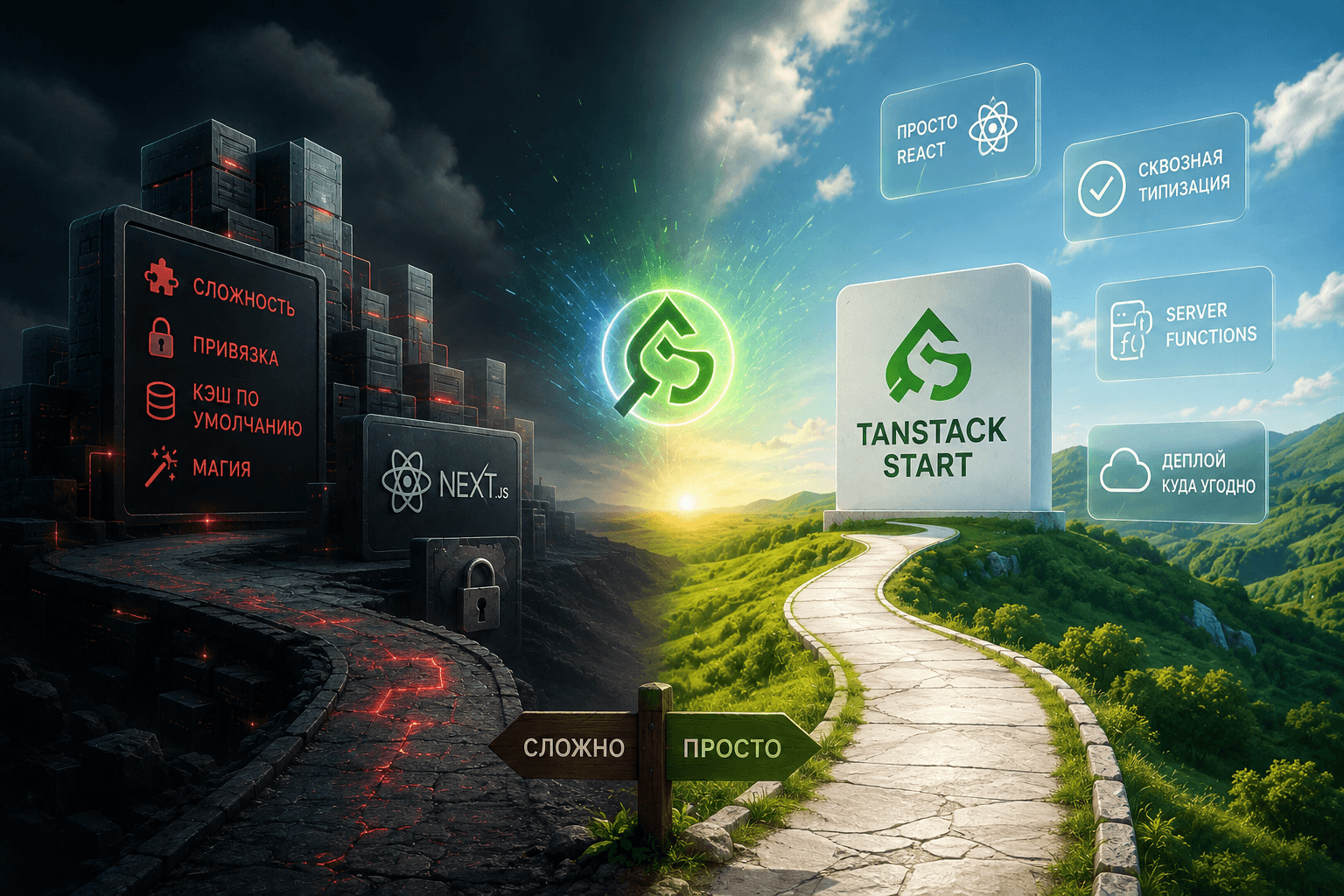 TanStack Start — полный разбор нового React фреймворка